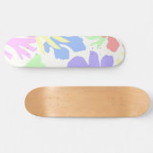 Abstrakte botanische Blätter #2 #wall #art Skateboard (Horizontal)