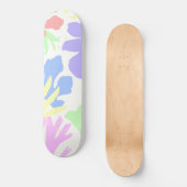 Abstrakte botanische Blätter #2 #wall #art Skateboard (Vorderseite)