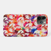 Abstrakte botanische Blätter Case-Mate iPhone Hülle (Rückseite (Horizontal))