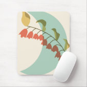 Abstrakte botanische Form Mousepad (Mit Mouse)