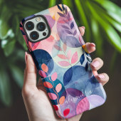 Abstrakte botanische Formen mit Namen Case-Mate iPhone Hülle