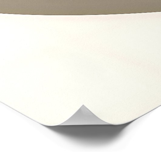 Abstrakte botanische Minimalis Poster (Ecke)