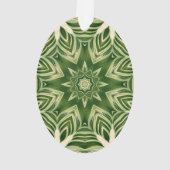 abstrakte botanische tropische Blätter mit Pflanze Ornament (Rückseite)