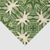 abstrakte botanische tropische Blätter mit Pflanze Seidenpapier (Ausschnitt)