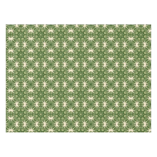 abstrakte botanische tropische Blätter mit Pflanze Tischdecke (Vorderseite (Horizontal))