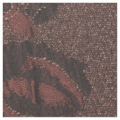 Abstrakte braune Blume mit Gold Stoff (Nahaufnahme)