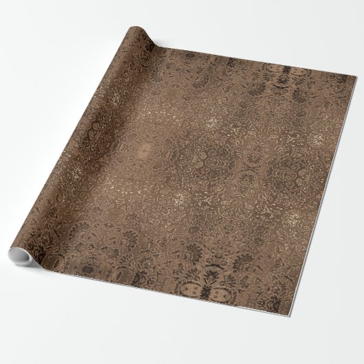 Abstrakte braune helle Proben Geschenkpapier (Ungerollt)
