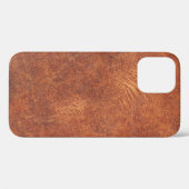 abstrakte braune Ledertextur, Hinterleder, t Case-Mate iPhone Hülle (Rückseite (Horizontal))