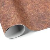 abstrakte braune Ledertextur, Hinterleder, t Geschenkpapier (Rolleneckpunkt)