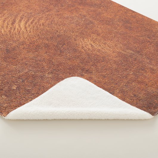 abstrakte braune Ledertextur, Hinterleder, t Sherpadecke (3/4)