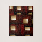 Abstrakte Braunfärbung Puzzle (Vertikal)