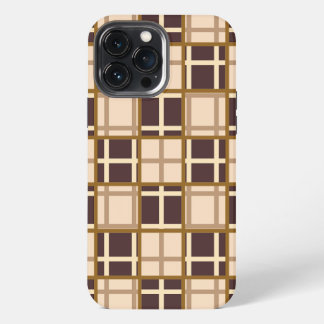 Abstrakte Brauntöne iPhone 13 Pro Max Hülle