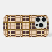 Abstrakte Brauntöne iPhone 15 Pro Hülle (Rückseite (Horizontal))