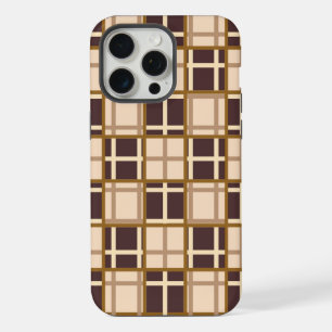 Abstrakte Brauntöne iPhone 15 Pro Max Hülle
