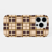 Abstrakte Brauntöne iPhone 16 Pro Hülle (Rückseite (Horizontal))