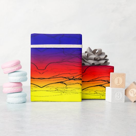 Abstrakte Breite Geschenkpapier (Babyparty)