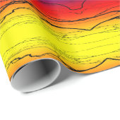 Abstrakte Breite Geschenkpapier (Rolleneckpunkt)