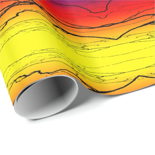 Abstrakte Breite Geschenkpapier (Rolleneckpunkt)