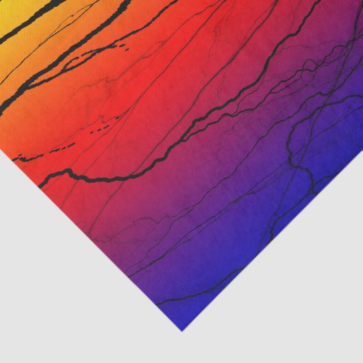 Abstrakte Breite Seidenpapier (Ausschnitt)