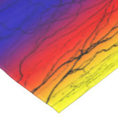 Abstrakte Breite Tischdecke (Schrägansicht)