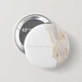 Abstrakte Bridesmaid-Taste Button (Vorne & Hinten)
