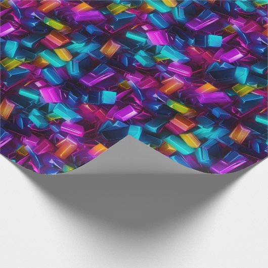 Abstrakte Brillianz Geschenkpapier (Ecke)