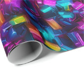 Abstrakte Brillianz Geschenkpapier (Rolleneckpunkt)