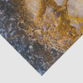 Abstrakte Bronze weiße Mineralgestein Textur Seidenpapier (Ausschnitt)