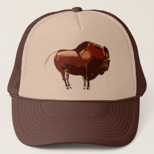 Abstrakte Buffalo Cap Truckerkappe