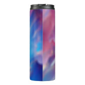Abstrakte Bunte Spikes Thermosbecher (Rückseite)