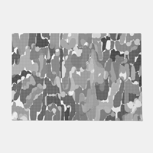 Abstrakte, bunte Türmatte (Vorderseite)