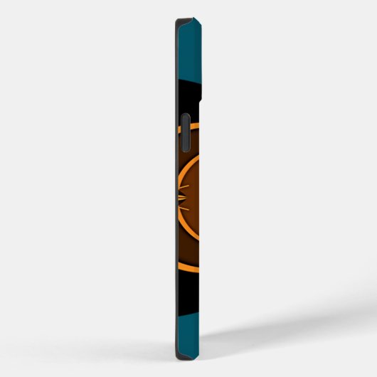 Abstrakte Burst Art Print Case-Mate iPhone Hülle (Rückseite / Rechts)