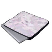 Abstrakte Bürste streicht Beschaffenheit Laptopschutzhülle (Vorne Knopf)