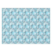 abstrakte Bürste streicht Muster Tischdecke (Vorderseite (Horizontal))