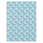 abstrakte Bürste streicht Muster Tischdecke (Vorderseite)