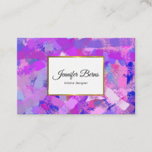 Abstrakte Bürste streicht texure. Visitenkarte