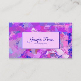 Abstrakte Bürste streicht texure. Visitenkarte