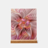 Abstrakte Butterfly Farbenfrohe Fantasie Fraktal K Acrylschild (Vorderseite)