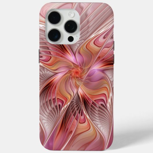 Abstrakte Butterfly Farbenfrohe Fantasie Fraktal K Case-Mate iPhone Hülle (Rückseite)