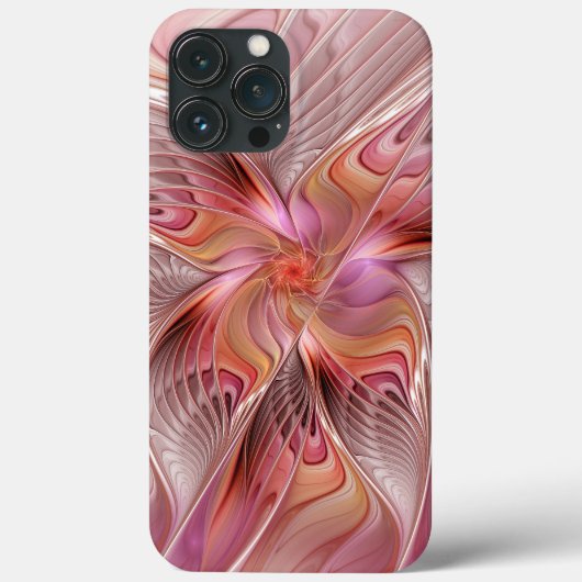Abstrakte Butterfly Farbenfrohe Fantasie Fraktal K Case-Mate iPhone Hülle (Rückseite)