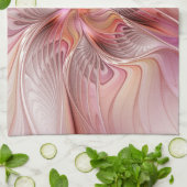 Abstrakte Butterfly Farbenfrohe Fantasie Fraktal K Handtuch (Gefaltet)