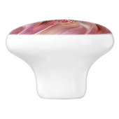 Abstrakte Butterfly Farbenfrohe Fantasie Fraktal K Keramikknauf (Seitenansicht)