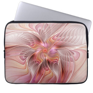 Abstrakte Butterfly Farbenfrohe Fantasie Fraktal K Laptopschutzhülle