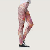 Abstrakte Butterfly Farbenfrohe Fantasie Fraktal K Leggings (Rechts)