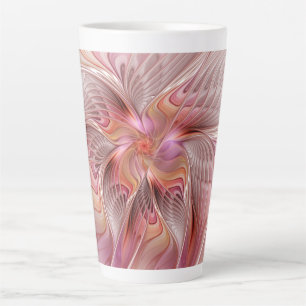 Abstrakte Butterfly Farbenfrohe Fantasie Fraktal K Milchtasse