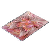 Abstrakte Butterfly Farbenfrohe Fantasie Fraktal K Notizblock (Linke Seite)