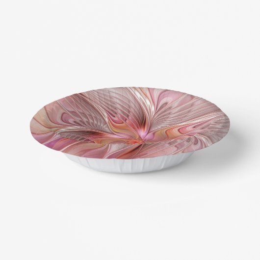 Abstrakte Butterfly Farbenfrohe Fantasie Fraktal K Pappteller (Gewinkelt)