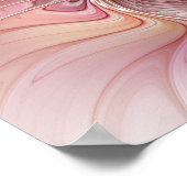 Abstrakte Butterfly Farbenfrohe Fantasie Fraktal K Poster (Ecke)