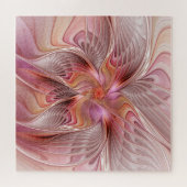 Abstrakte Butterfly Farbenfrohe Fantasie Fraktal K Puzzle (Horizontal)