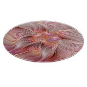 Abstrakte Butterfly Farbenfrohe Fantasie Fraktal K Schneidebrett (Ecke)